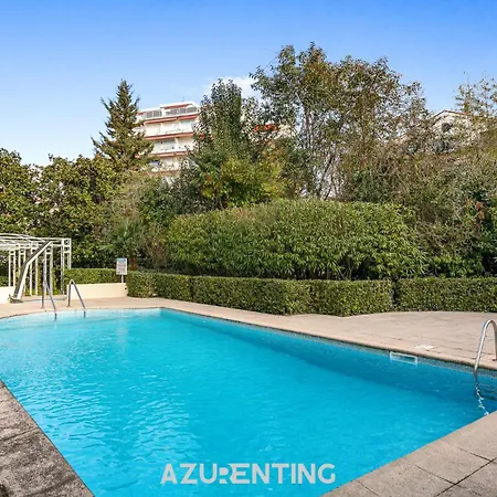 Azurenting - T2 Golden Gate - Piscine - Clim - Terrasse * Cannes