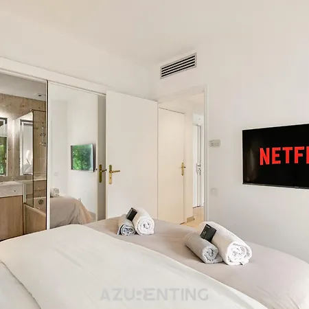 Azurenting - T2 Golden Gate - Piscine - Clim - Terrasse *